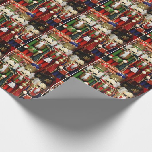 Drie Wise Crackers - Nutkraker Soldaten Cadeaupapier (Hoek)