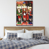 Drie Wise Crackers - Nutkraker Soldaten Canvas Afdruk (Insitu (Slaapkamer))