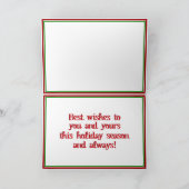 Drie Wise Crackers - Nutkraker Soldaten Feestdagen Kaart (Binnen)