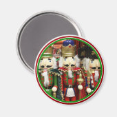 Drie Wise Crackers - Nutkraker Soldaten Magneet (Voorkant / Achterkant)