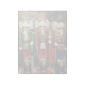 Drie Wise Crackers - Nutkraker Soldaten Notitieblok (Linkerzijde)