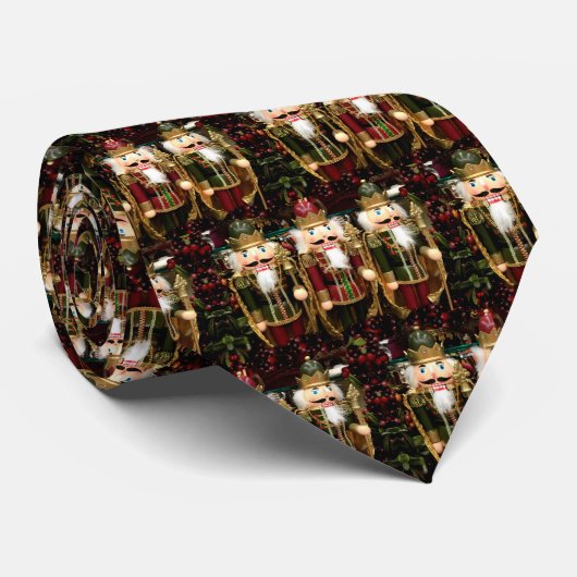 Drie Wise Crackers - Nutkraker Soldaten Stropdas (Opgerold)