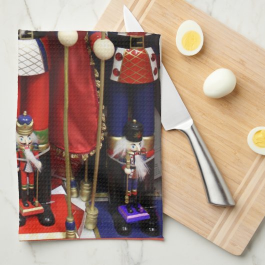 Drie Wise Crackers - Nutkraker Soldaten Theedoek (Quarter Fold)