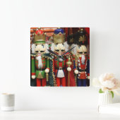 Drie Wise Crackers - Nutkraker Soldaten Vierkante Klok (Huis)