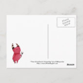 Drie Wise Devils - Little Devils art Briefkaart (Achterkant)