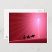 DRIE WISE MANNEN BRIEFKAART (Voorkant / Achterkant)