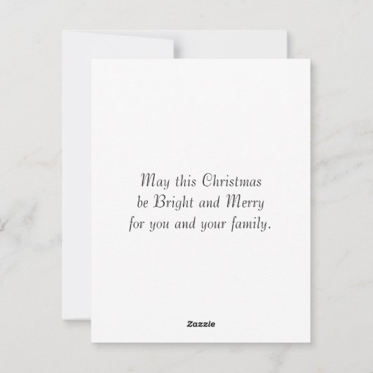  drie-Wise-Mannen flatkaart Feestdagenkaart (Achterkant)