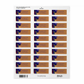 Drie Wise Mannen Holiday Label (Full Sheet)