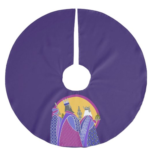 Drie Wise Mannen kerstavond Kerstboom Rok (Voorkant)