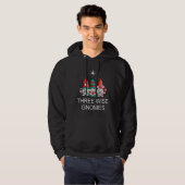 Drie Wise Mannen kerstknomes Hoodie (Voorkant volledig)