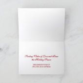 Drie Wise Mannen Kerstmis Feestdagen Kaart (Binnen)