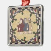 Drie Wise Mannen kerstversiering Metalen Ornament (Links)