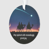 Drie Wise Mannen kerstversiering Ornament (voorkant)
