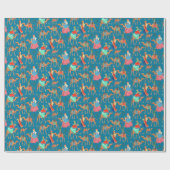 Drie Wise Mannen Los Reyes magos kerstvakantie Cadeaupapier (Vlak)