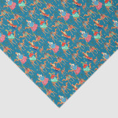 Drie Wise Mannen Los Reyes magos kerstvakantie Tissuepapier (Detail)