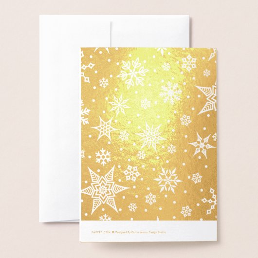 Drie Wise Mannen Luxe Real Folie kerstKaarten Folie Kaarten (Met envelop)