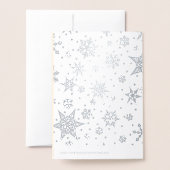 Drie Wise Mannen Luxe Real Folie kerstKaarten Kaarten (Met envelop)