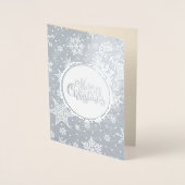 Drie Wise Mannen Luxe Real Folie kerstKaarten Kaarten (Voorkant)