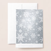 Drie Wise Mannen Luxe Real Folie kerstKaarten Kaarten (Met envelop)