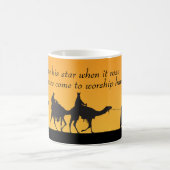 Drie Wise Mannen Religieuze Kerstmis Koffiemok (Center)