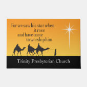  Drie Wise Mannen Star van Bethlehem Deurmat (Voorkant)