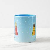 Drie Wise Mannen tweetone koffie Mok (Center)