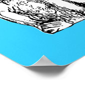 Drie Wise Monkeys 3D Species Pop Art Poster Print (Hoek)