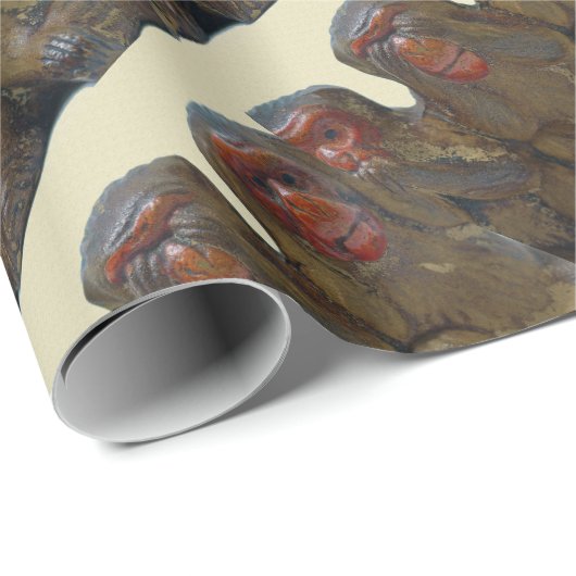 Drie Wise Monkeys Cadeaupapier (Rol Hoek)