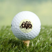 Drie Wise Monkeys Golfballen (Insitu Shirt)