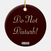 Drie Wise Monkeys Keramisch Ornament (Achterkant)