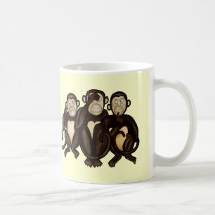 Drie Wise Monkeys Koffiemok