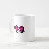 Drie Wise Monkeys Koffiemok (Voorkant links)