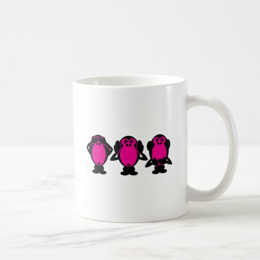 Drie Wise Monkeys Koffiemok (Rechts)