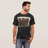 Drie Wise Monkeys T-shirt (Voorkant volledig)