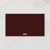 Drie Wise Monkeys Visitekaartje (Achterkant)