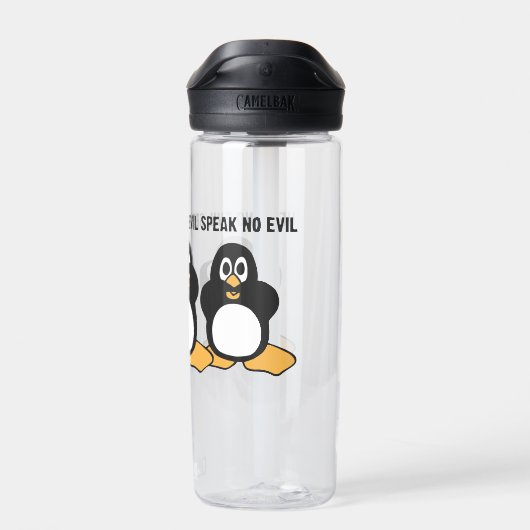 Drie Wise Penguins CamelBak Eddy Waterfles (Achterkant)