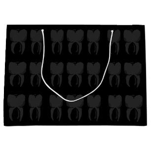 Drie Wise Teeth Dentist Gift Bag Large Cadeautasje