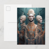 Drie Wise Women Fantasy Science Fiction Briefkaart (Voorkant / Achterkant)