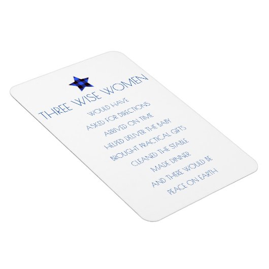 Drie Wise Women Kerstmagneet Magneet (Rechterzijde)