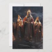 Drie wiseman kerstkaart (Voorkant)