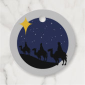 Drie Wisemen Bethlehem Star Gift Label (Voorkant)