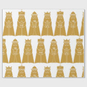 Drie Wisemen Cadeaupapier (Vlak)
