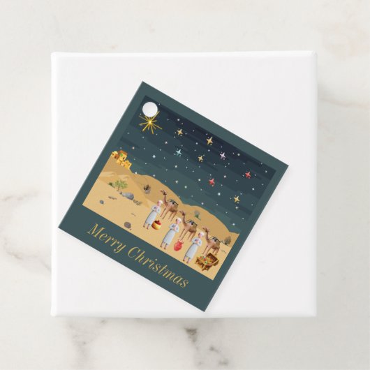 Drie Wisemen Gifts Bedankjes Labels (In situ)