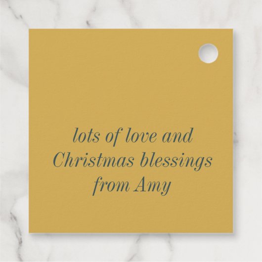 Drie Wisemen Gifts Bedankjes Labels (Achterkant)