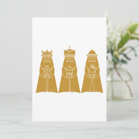 Drie Wisemen Kaart (Staand voorkant)