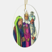 Drie Wisemen Keramisch Ornament (Links)