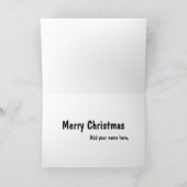 Drie Wisemen Pinguïns Kerst Kaart (Binnen)