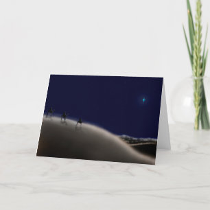 Drie Wisemenkerstkaarten Feestdagen Kaart