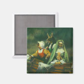 Drie Witches Magnet (Voorkant / Achterkant)