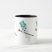 Drie witte geesten Blauwe ogen Bovenste vlekken sc Mok (Midden)